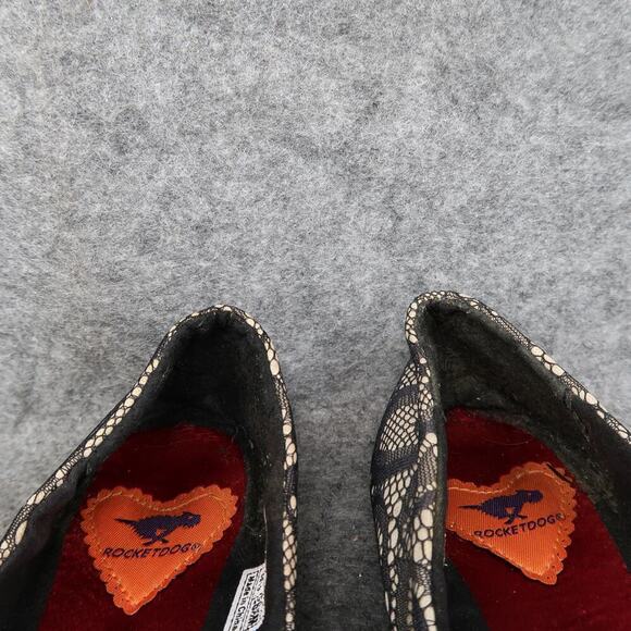 Rocket Dog Shoes Womens 6.5 Ballet Flats Slip On Lace Round Toe Casual Comfort - Picture 3 of 11